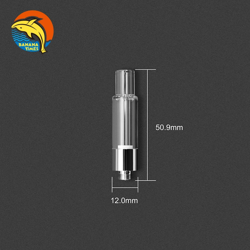 Best seller glass tank all glass newtst cartridge 510 1ml empty cbd oil vape cartridge