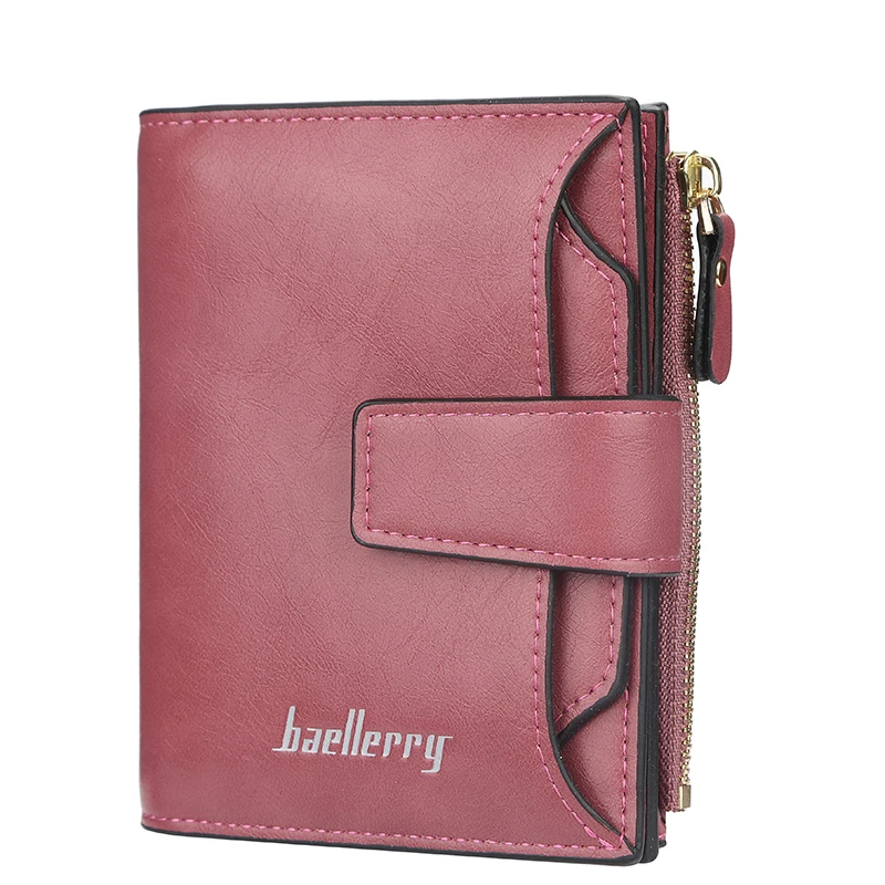 New Style Fashion Hot Sale  Large Capacity Multifunctional Short Zipper Clutch Wallet For Women,Lady Coin Purse wholesale 2019