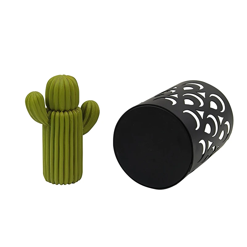 Fast Shipping Creative Design Desk Organizer Pen Holder Office Supplies Metal Pen Holder For Home Decor