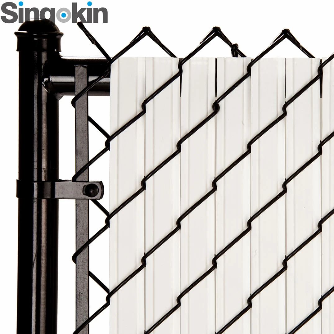 Composite fence pvc strip protection privacy Slats of Chain Link fence