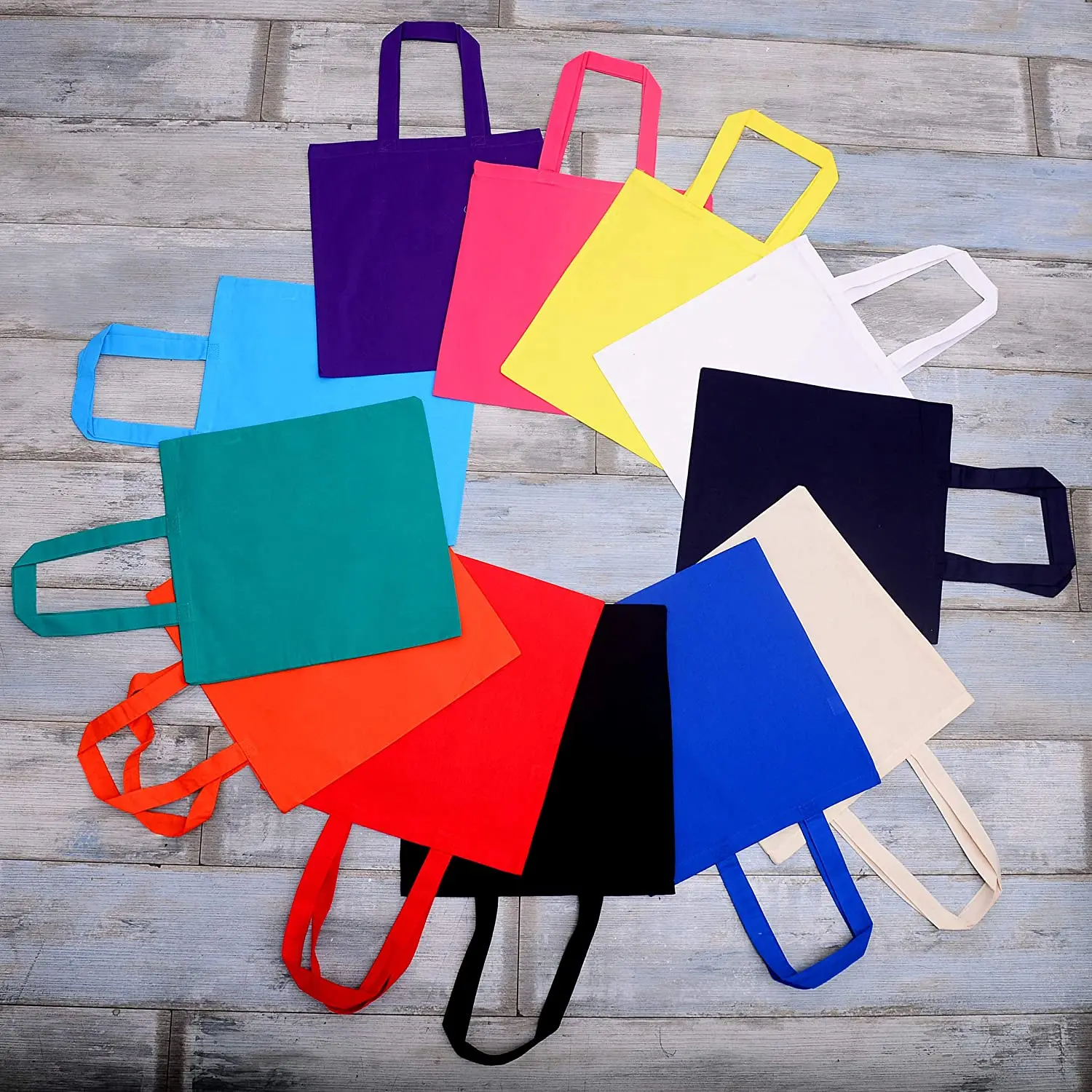 
New York Green Canvas Tote Bag with Interior Pocket 