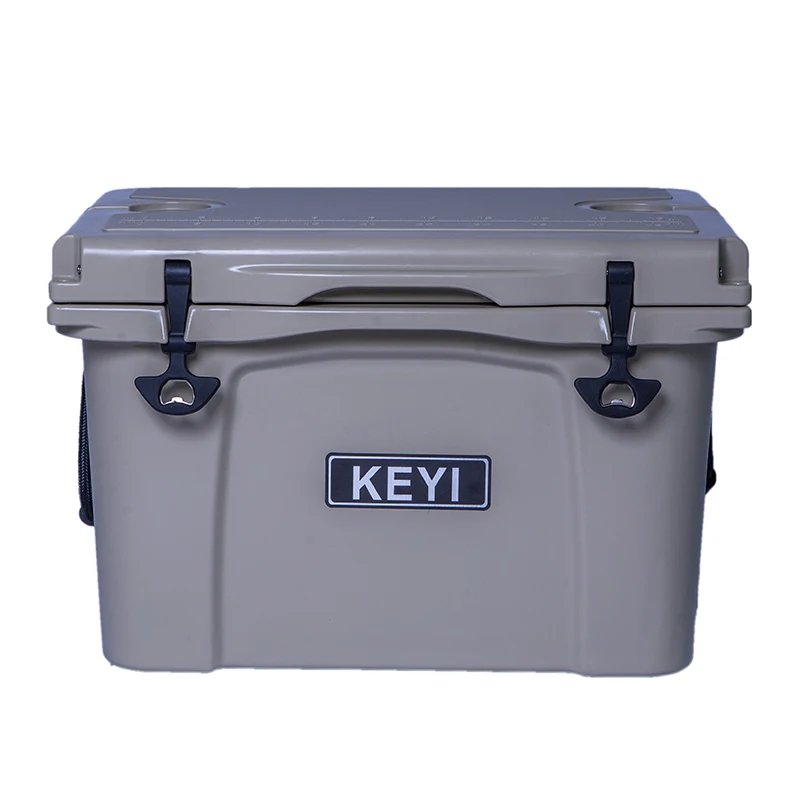 New design KEYI 35L navigation ice chest road distance ice box durable cooler box