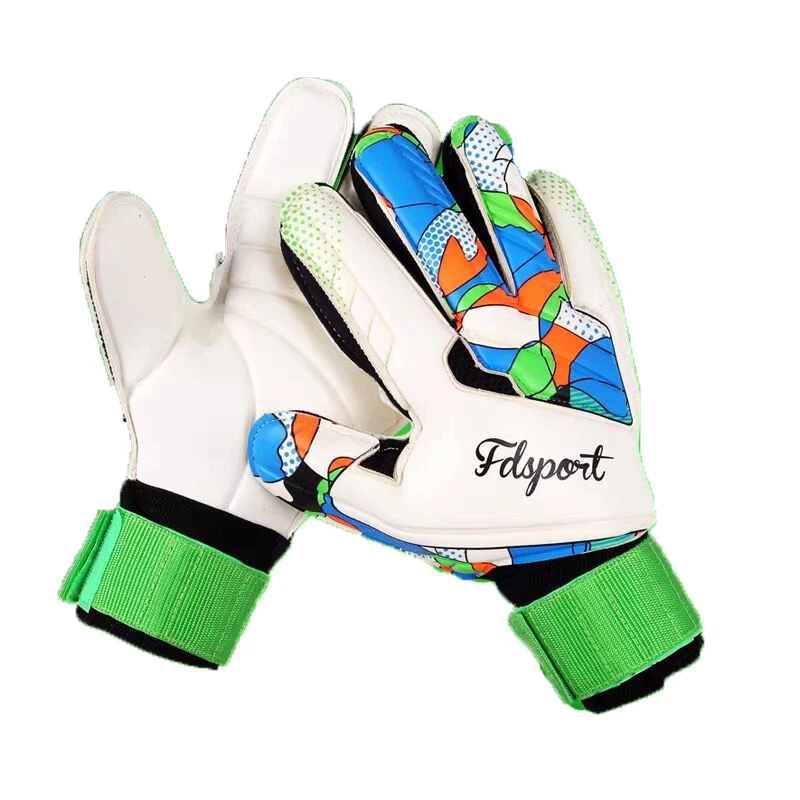 
Wholesale Latex Material Football Goalkeeper Gloves Custom Professional Soccer Goalkeeper Gloves 