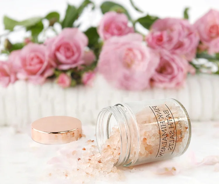 Natural Rose Spa Himalayan Private Lable Soak Packaging Bath Salt