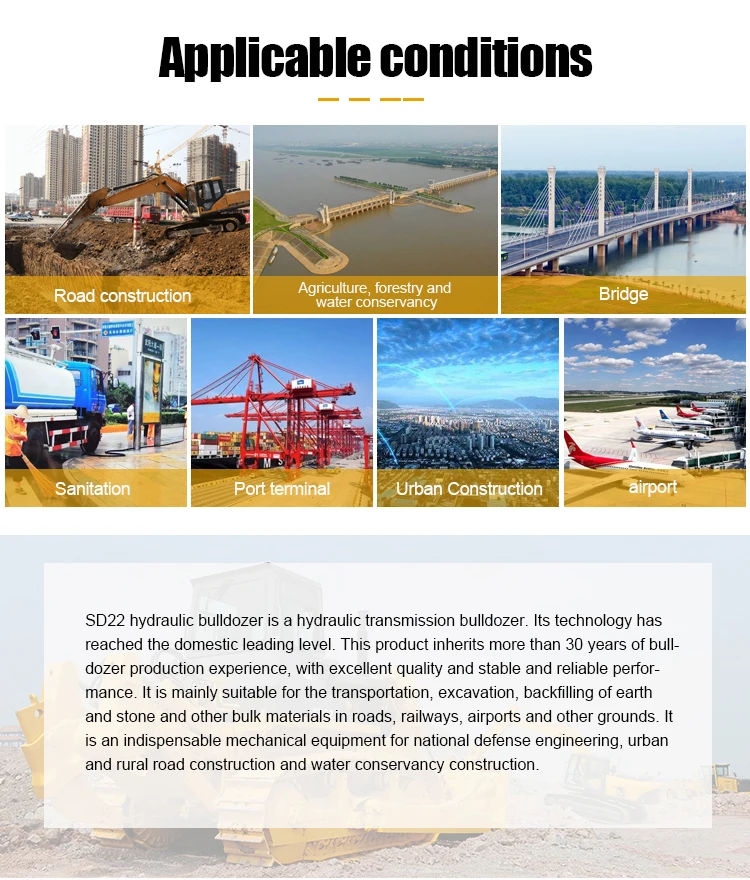 Hot sale bull dozer Bulldozer machine Crawler mini Bulldozer