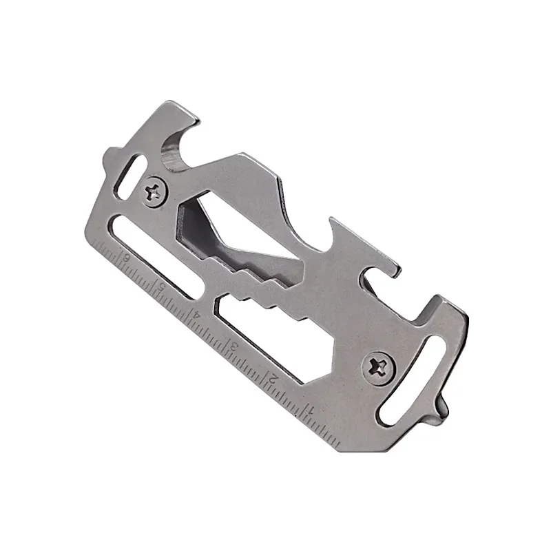 High Quality Durable Stainless Steel Survival Gadget Accessories Management Holder Multi Tool Key Chain