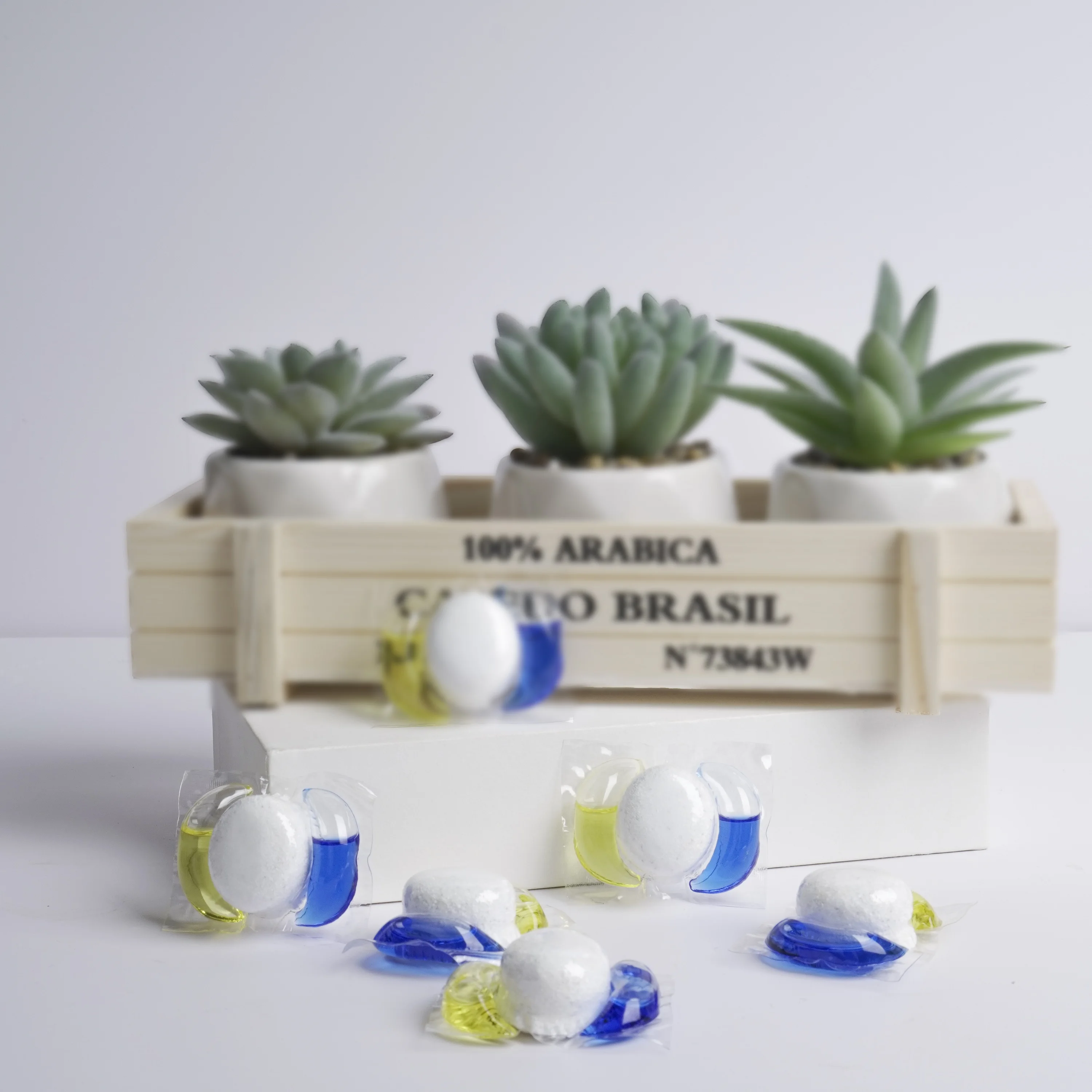 10 г экологически чистые капсулы для посудомоечной машины многофункциональные в 1 смягчения жесткой воды моющее