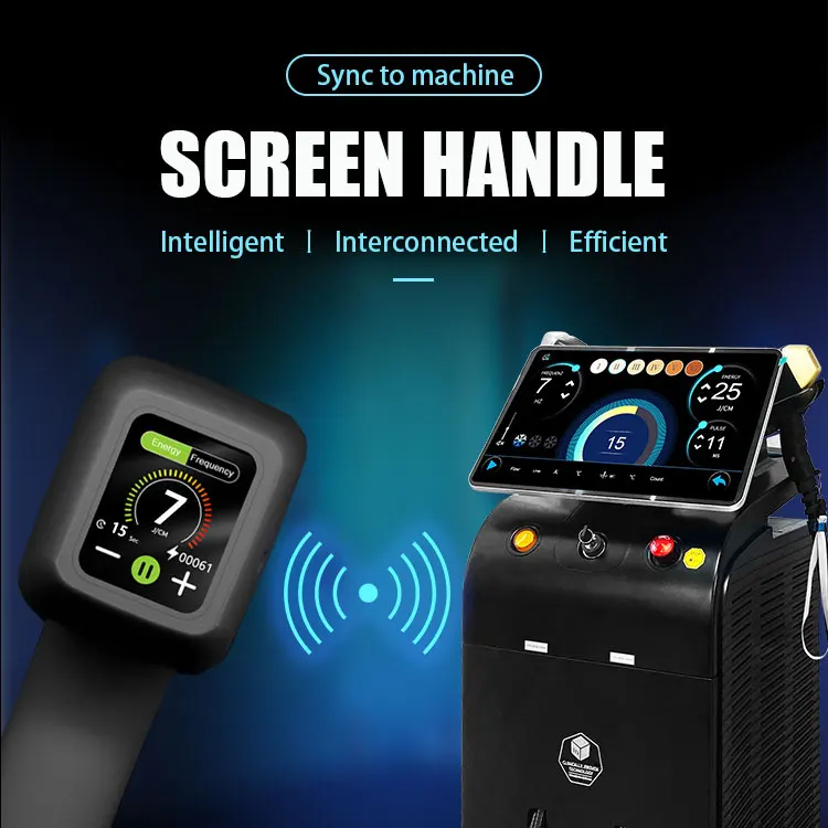 Android app laser hair removal Remote control hair removal with Android 808/755/1064nm diode laser hair removal