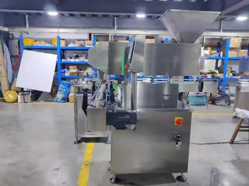 8 Channel Tablet Soft  Automatic filling counting bottling encapsulation machine