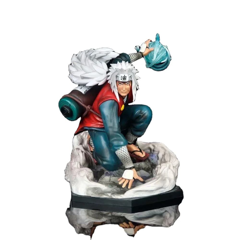 high quality japan manga Replaceable head anime figura narutos Toad Sage Jiraiya action figures