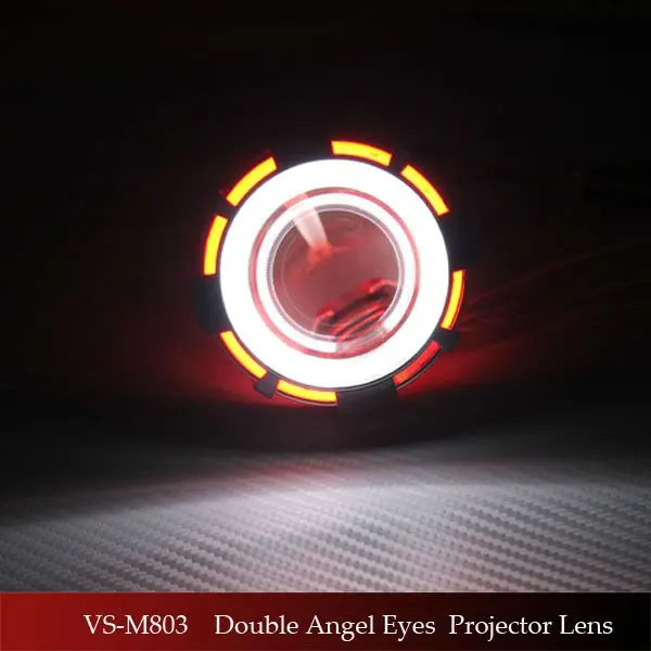 VISION Car headlight Motorcycle angel eye bi xenon projector lens