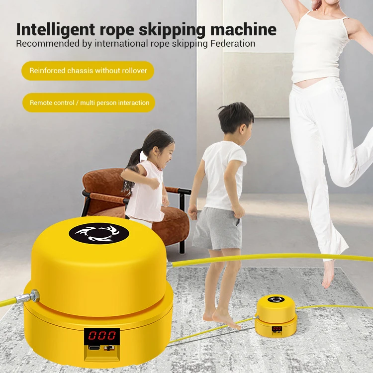Smart Automatic Electric Skipping Machine Kids Counting Jump Rope Intelligent Electronic Skipping Rope Machine