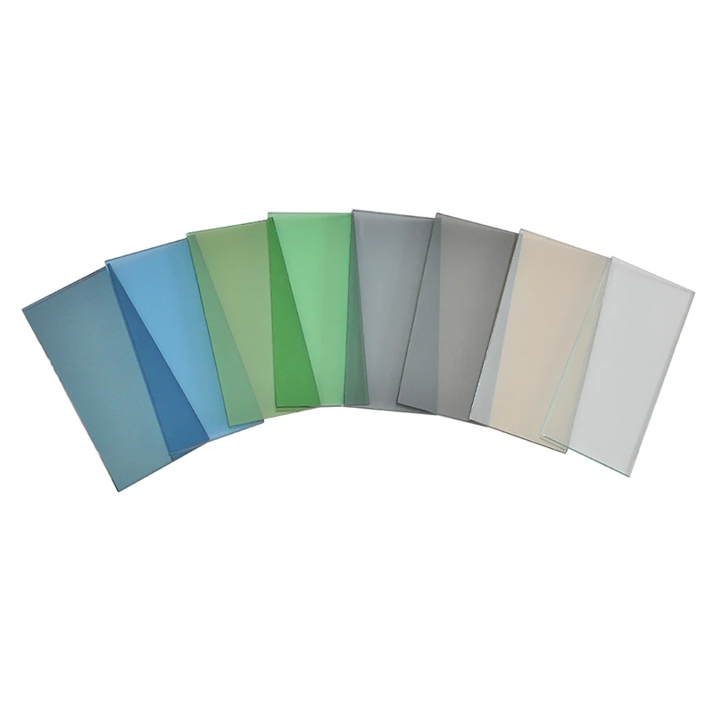 Sonda Guaranteed Quality Customized Size Multicolored Tinted Glass