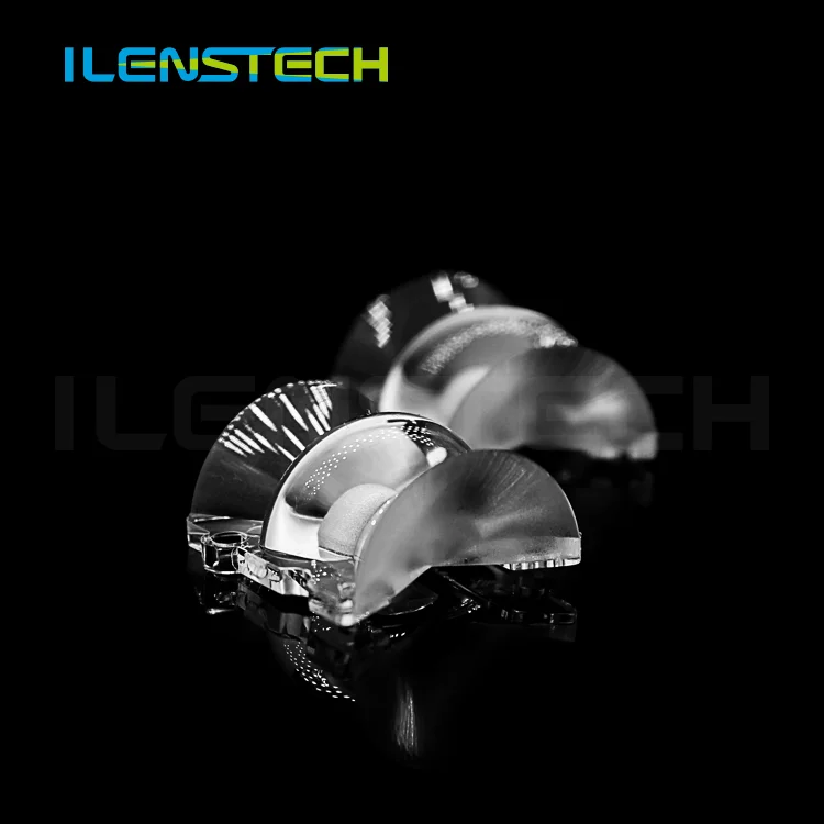 10x120 degree light lens for 1w 3w led street light lens