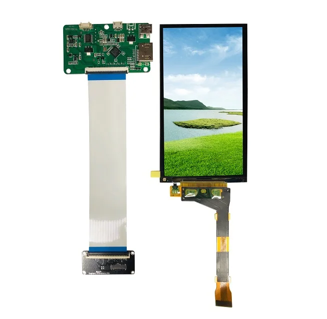 sharp 5.5 inch 1440*2560 2K LCD panel h-dmi to mipi display LS055R1SX04 with H-DMI to MIPI driver board for 3D printer