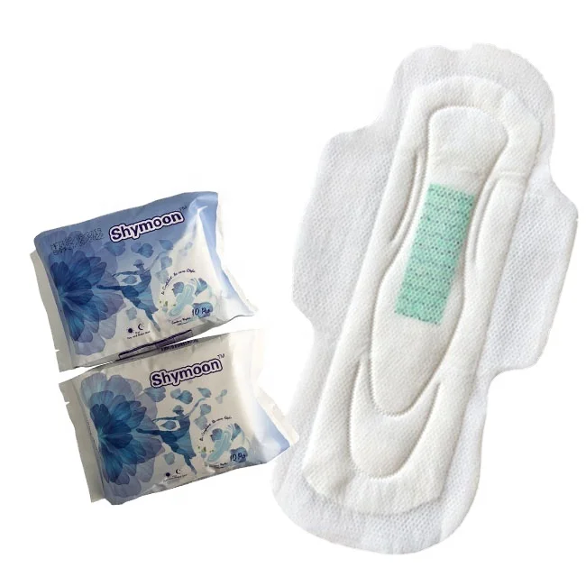 Hot sale women cotton sanitary napkins pad wholesale menstrual pad for ladies in bulk with OEM Service