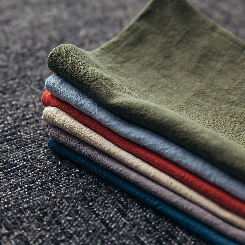 Wholesale Cotton Dinner Napkins Cloth 100% Pure Natural Linen Wedding Napkins