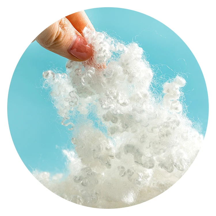 3dx32mm staple fiber psf to fill pillow virgin polyester staple fiber for sofa Recycled