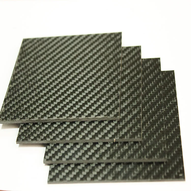 Chines  factory cut resistant waterproof bulletproof anti-corrosion glossy carbon fiber laminate sheet plate