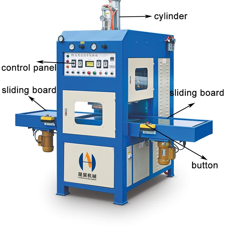 PVC Phone Leather Case Protective Cover High Frequency Plastic Heat Welding Machine