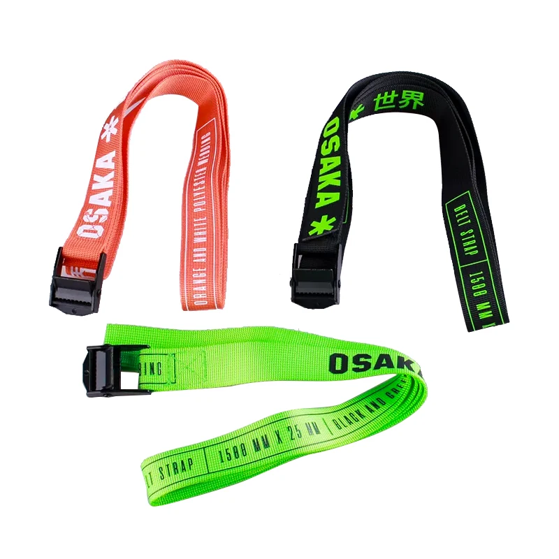 Gacent Factory OEM Custom Ratchet Tie Down Car Truck Binding Cargo Lashing Belt Webbing for Rhino USA Ratchet