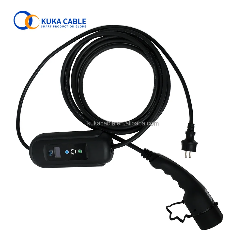 Portable EV Charger 32A level 2 EV charger 240v NEMA 14-50 Charging cable plug-in EVSE