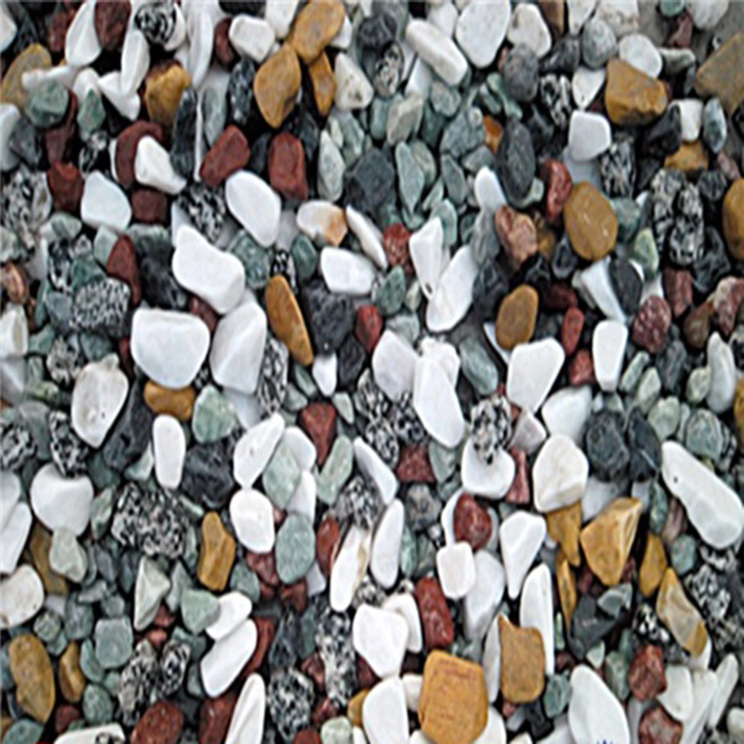 Natural Mixed colors Landscaping River Pebble Stone Decorative Cobble Stone