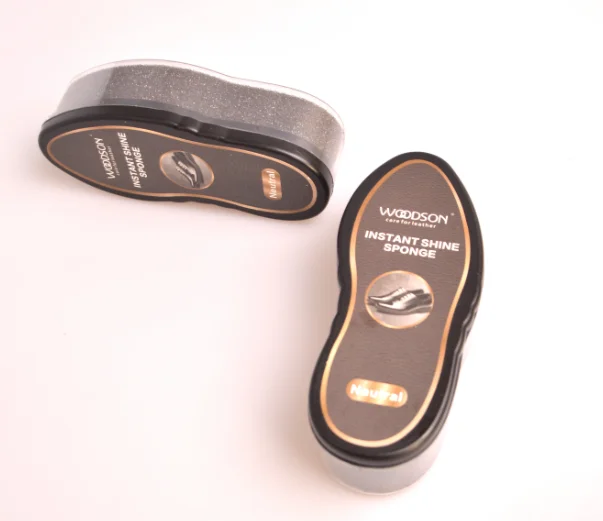 shoe care products for shoe polish sponge shoe shine sponge with chemical liquid