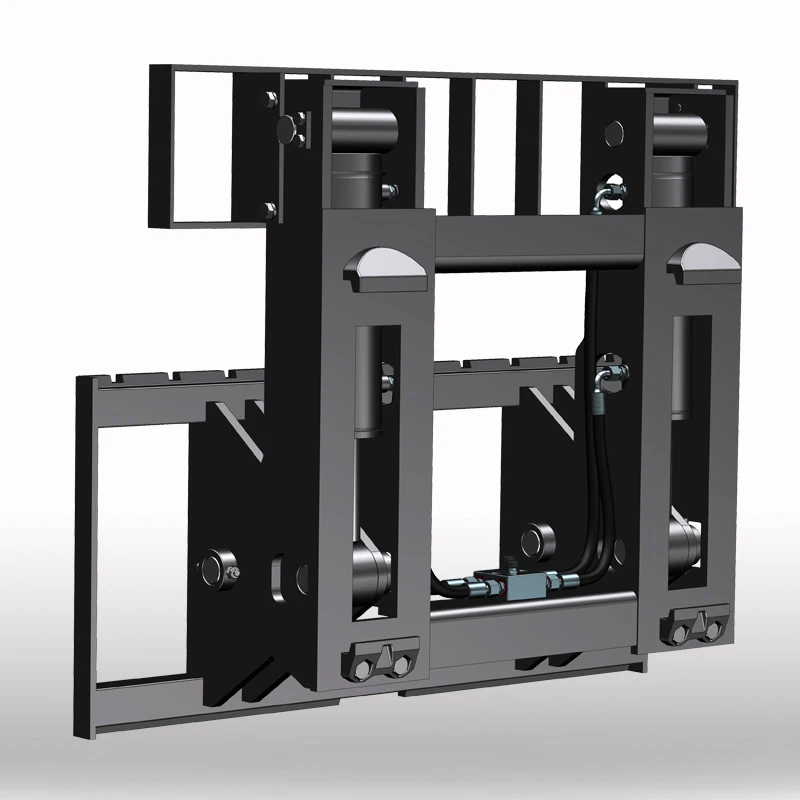 Well known China factory forklift attachment steel hinged fork hinged bucket for sale