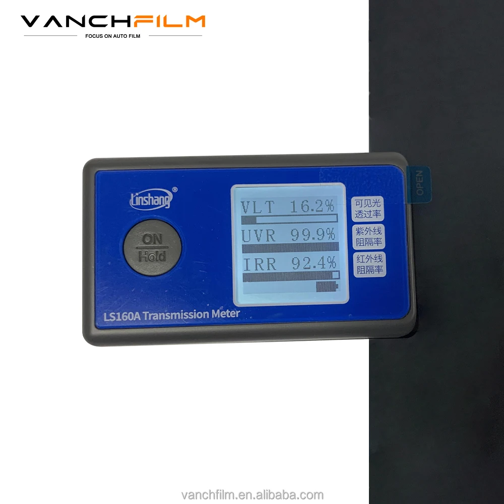 VANCHFILM High Heat Insulation Stickers Black Color Antiscratch Self Adhesive Double-layer Magnetron Car Window Tint Film