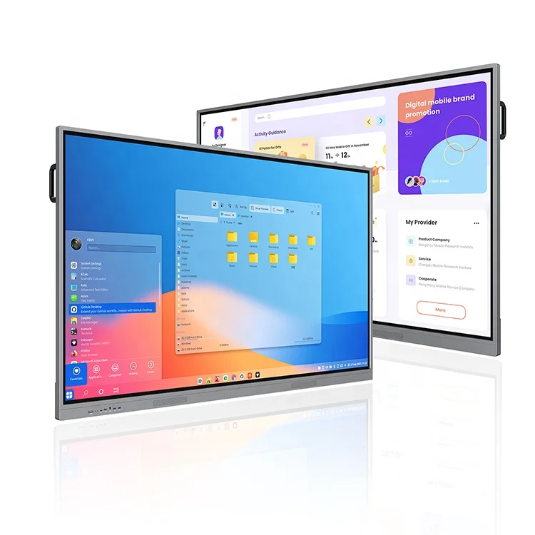 Odm 4k Android Ops интерактивный дисплей смарт-плата 85 дюймов сенсорный экран монитор интерактивная доска