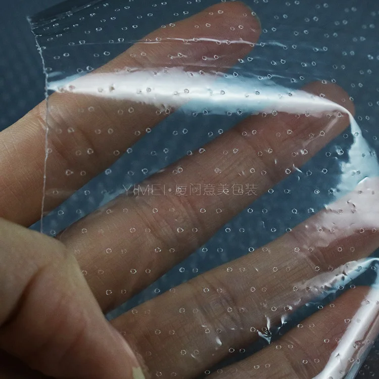 Eco fruit and vegetable micro bag fresh vegetable micro perforated bag