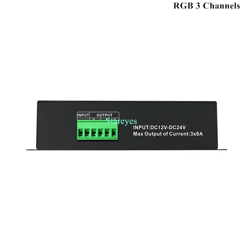 100 Pcs DMX512 Decoder RGB 3 Channels RGBW 4 Channels LED  Controller 8A / CH DC12-24V DMX512 LED driver