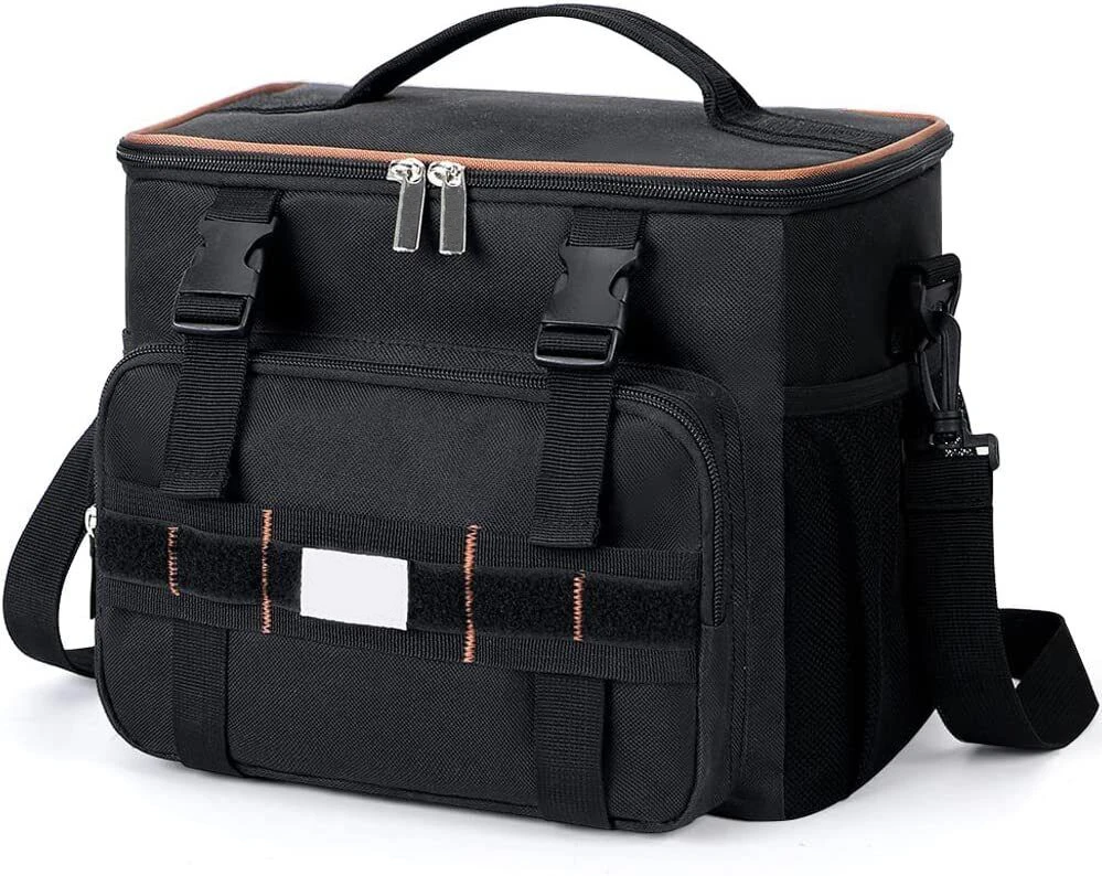 Custom Luxury Eco Insulated Picnic Lunch  Cool &Warm Bag Travel Food Storage Lunch Box For packing ice