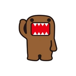 Custom print pvc car stickers logo sticker domo jdm sticker