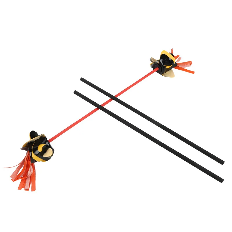 Children juggling club flower stick Petal Flower Head Flower Stick Elderly Fitness  Acrobatics Props