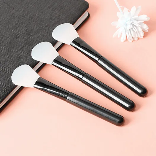 Wholesale Black Color China Made High Quality DIY Silicone Facial Mask Stick Spatula