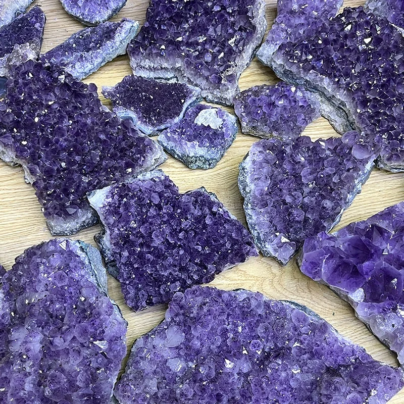 wholesale Natural Amethyst Cluster Crystal Cluster Healing Crystals Stone Quartz Crystal Clusters for Decoration