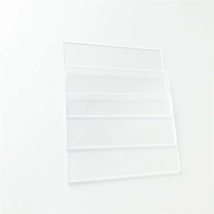 tempered borosilicate glass plate heat fire resistant pyrex glass sheet with any size