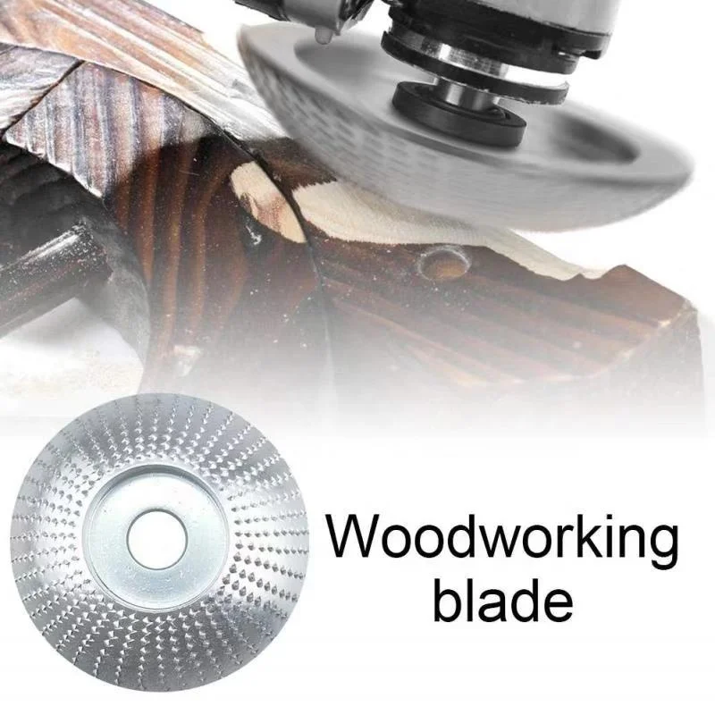 100*22mm Wood Grinding Wheel  wood carving disc Sanding Abrasive tool 5/8inch Bore