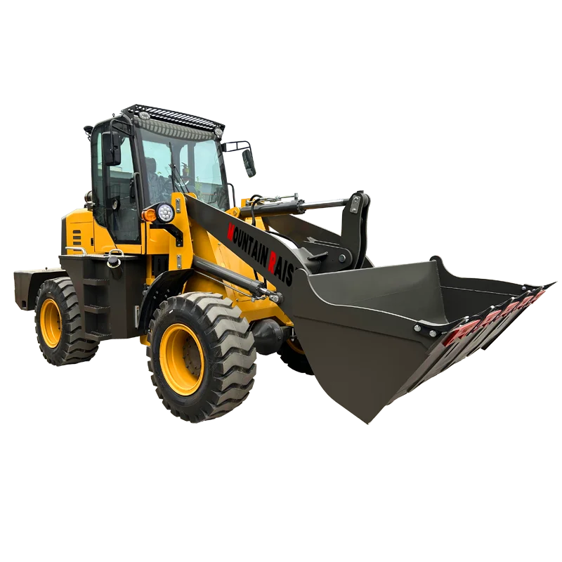Mountain Raise MR930 Mini compact Wheel Loaders 2ton earthmoving machinery construction hydraulic front end small loader