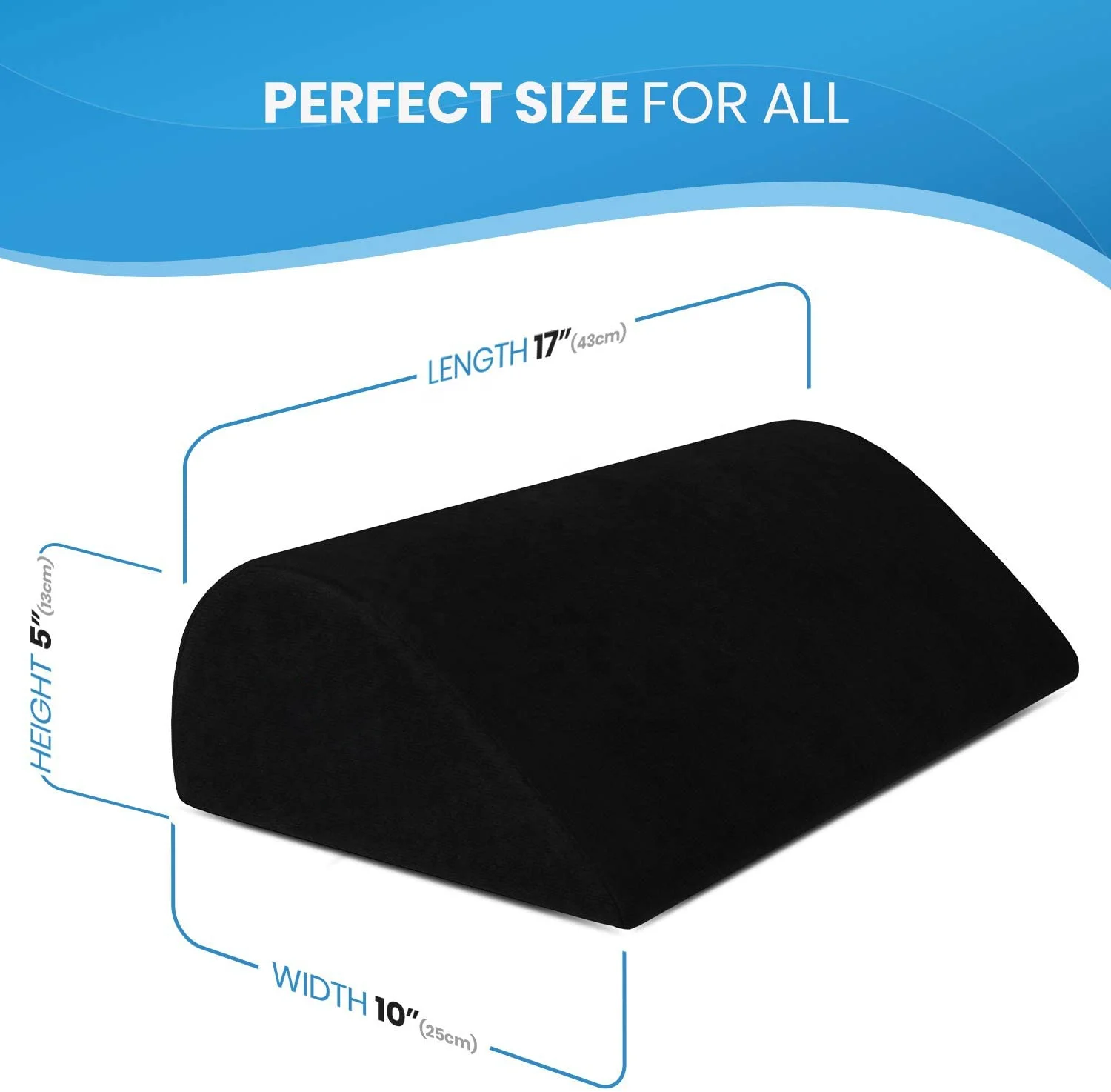 Memory Foam Foot Stool Pillow for Work Comfort Office Foot Rest for Under Desk