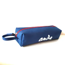 900D oxford thicken barrel pen pouch custom promotion logo training class promotion advertising pencil bag