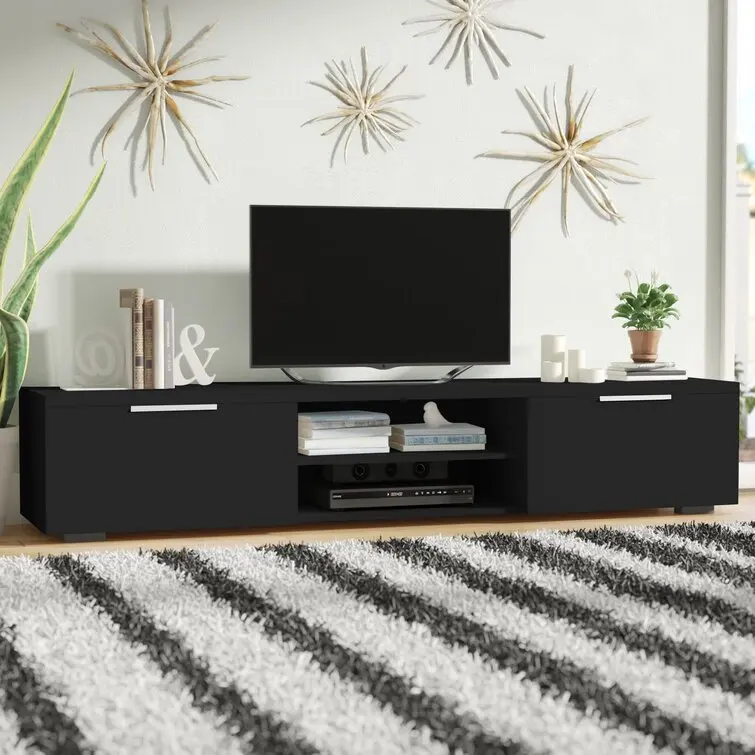 Wholesale Private Label Furniture Vertical Tv Stand  Direct Sales Living Room Furniture Stand  Touch Screen Tv Media Console