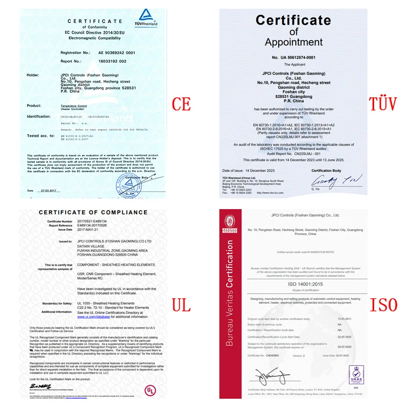 thermostat French technology 16A 230℃ Manual reset, failsafe, small temperature limiter, temperature protection 8L thermostat