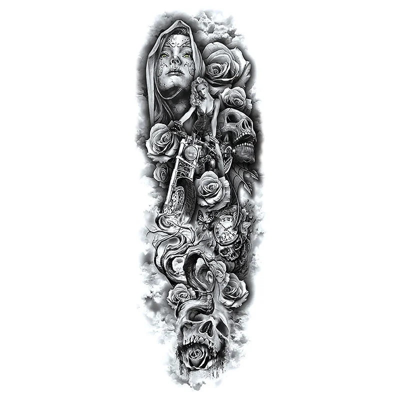 Частная этикетка оптом полупостоянные татуировки наклейки Временные мужские