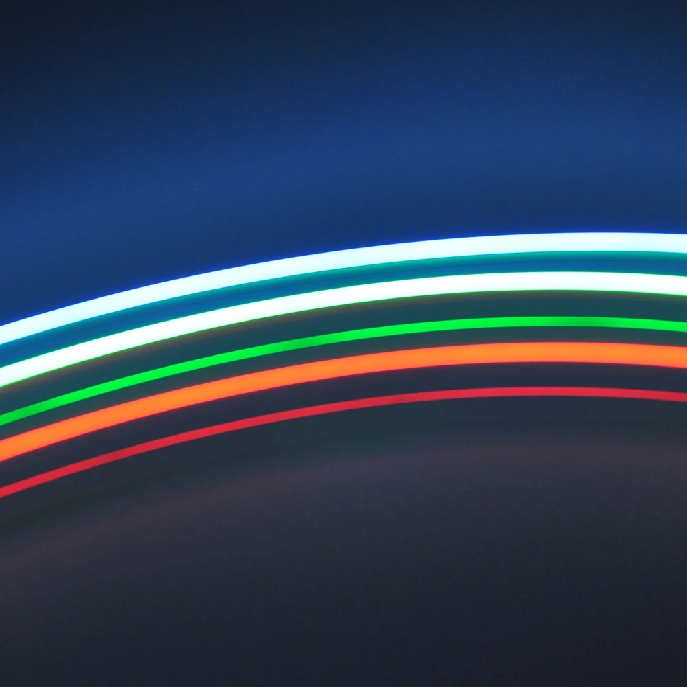 Factory wholesale Single Color 240 leds/m Smd DC24V 3528 flexible led strip for neon 1206