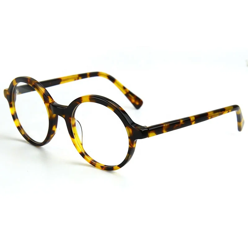BT4008 Acetate Optical Frames Manufacturers OEM Round Glasses Frames for Optical Lenses