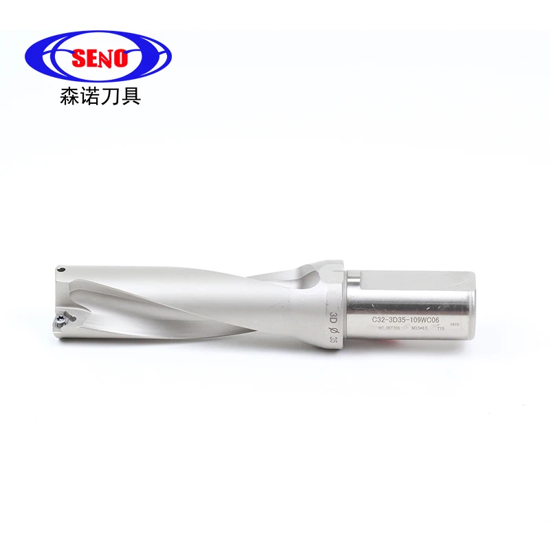 Сверло из нержавеющей стали с ЧПУ, Высококачественная твердосплавная индексируемая U-образная дрель для вставок Wcmx