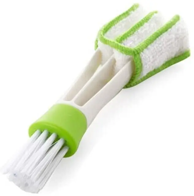 Mini Microfiber Duster Automotive Air Conditioner Cleaner Blinds Shutter Duster Brush